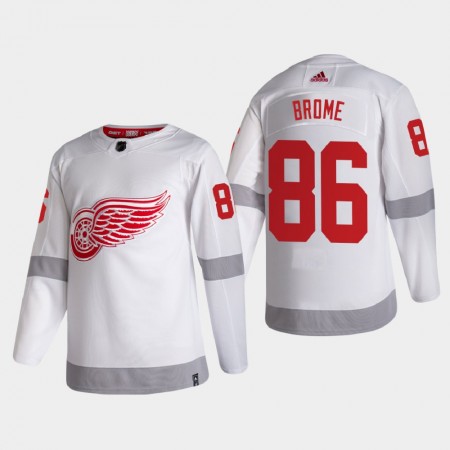 Pánské Hokejový Dres Detroit Red Wings Dresy Mathias Brome 86 2020-21 Reverse Retro Authentic